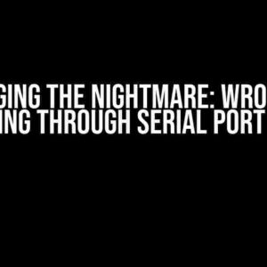 Debugging the Nightmare: Wrong Hex Reading through Serial Port in C#